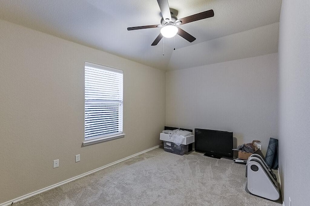 925 Lake Grove Dr, Little Elm, TX 75068 - carpeted spare room with a ceiling fan and baseboards