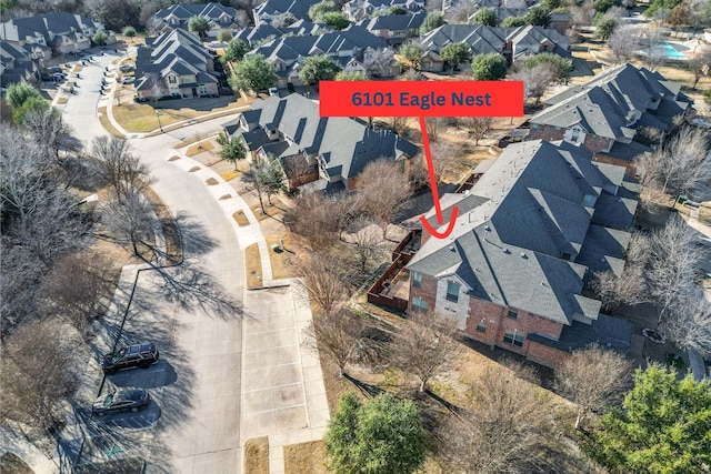 6101 Eagle Nest Dr, Garland, TX 75044 - aerial view of residential area