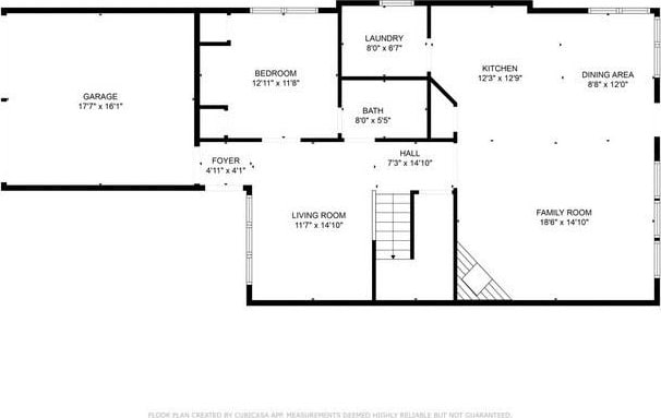 6101 Eagle Nest Dr, Garland, TX 75044 - property floor plan