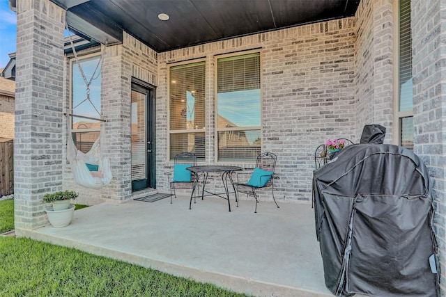 3514 Charleston Dr, Melissa, TX 75454 - view of patio / terrace with area for grilling