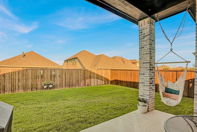 3514 Charleston Dr, Melissa, TX 75454 - view of yard featuring a patio area
