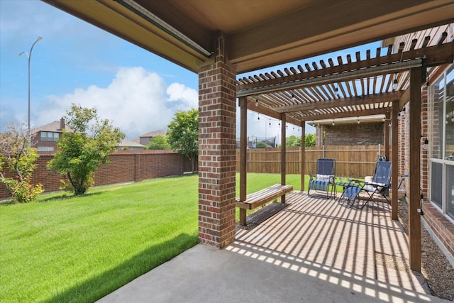 2256 Laurel Forest Dr, Fort Worth, TX 76177 - view of patio with a pergola