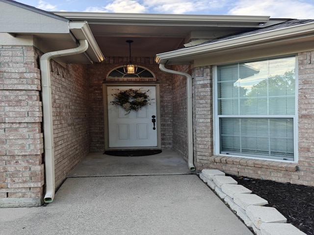 4415 Shady Elm Dr, Mansfield, TX 76063 - doorway to property with brick siding