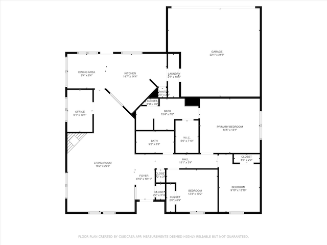 1308 River Birch Ln, Carrollton, TX 75007 - floor plan / room layout