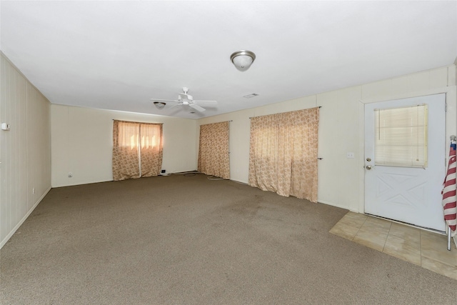 723 Leftys Ct, Possum Kingdom Lake, TX 76449 - carpeted spare room with a ceiling fan