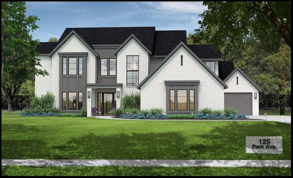 125 Park Ave, Keller, TX 76262 - view of modern farmhouse style home