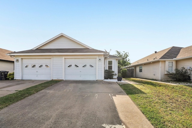 7243 Irish Valley Trl, Fort Worth, TX 76123 - ranch-style house with a garage, a front yard, concrete driveway, and a shingled roof