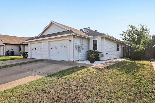 7243 Irish Valley Trl, Fort Worth, TX 76123 - ranch-style home with a garage and driveway