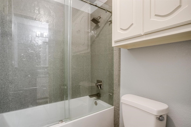 5040 Pallas Ct, Fort Worth, TX 76123 - full bath with enclosed tub / shower combo and toilet