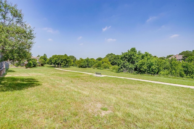 5040 Pallas Ct, Fort Worth, TX 76123 - view of yard