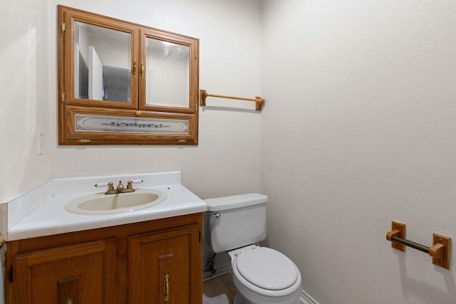 8222 Happy Trl, Alvarado, TX 76009 - bathroom with toilet and vanity