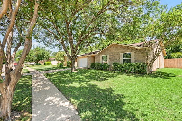 7201 Winchester Rd, North Richland Hills, TX 76182 - ranch-style house featuring brick siding and an attached garage