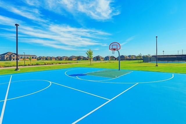 11216 Ponderosa Trl, Aubrey, TX 76227 - view of basketball court with community basketball court