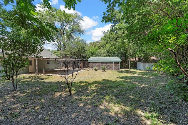 3412 Lisbon Dr, Waco, TX 76706 - view of yard featuring a patio
