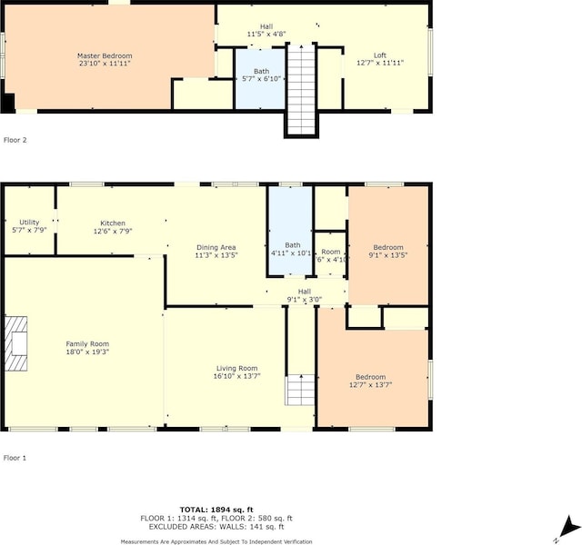 3412 Lisbon Dr, Waco, TX 76706 - property floor plan