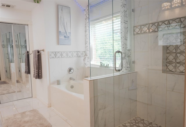 1421 Eugene Dr, Wylie, TX 75098 - full bathroom featuring a bath and a shower stall