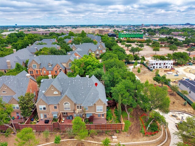4160 Towne Green Cir, Addison, TX 75001 - aerial view of residential area