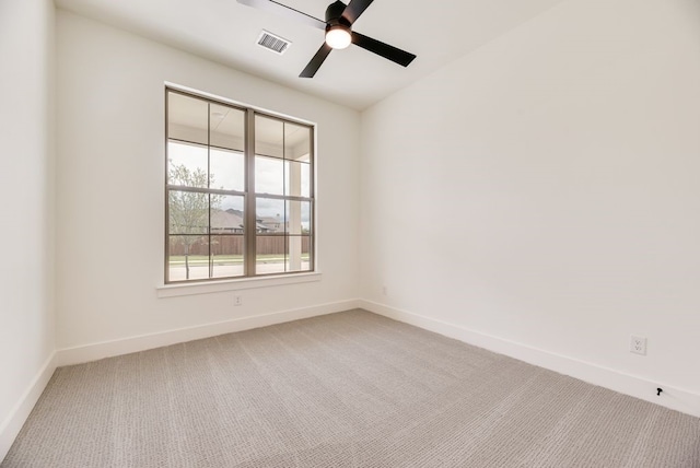 3340 Crescent Ln, Celina, TX 75009 - spare room with light carpet and ceiling fan