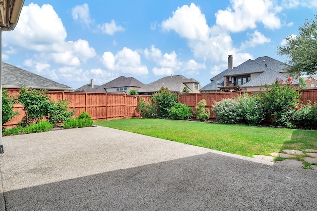 2353 Salisbury Ct, The Colony, TX 75056 - view of yard with a patio area