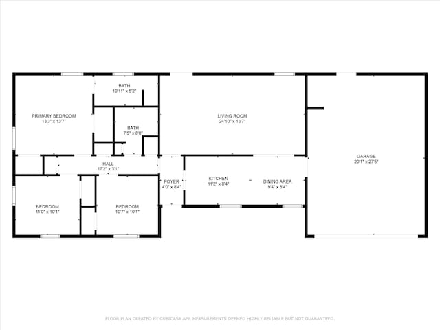 1313 Crow Dr, Waco, TX 76705 - property floor plan