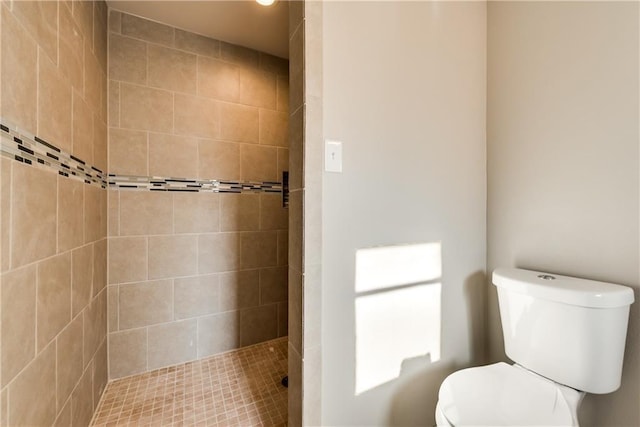 3331 Ruidosa Ave, Dallas, TX 75228 - bathroom with toilet and a tile shower