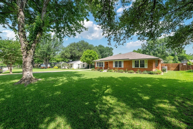 1209 Redbud Dr, Arlington, TX 76012 - view of yard with central air condition unit