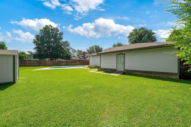 1209 Redbud Dr, Arlington, TX 76012 - view of yard with an outdoor structure