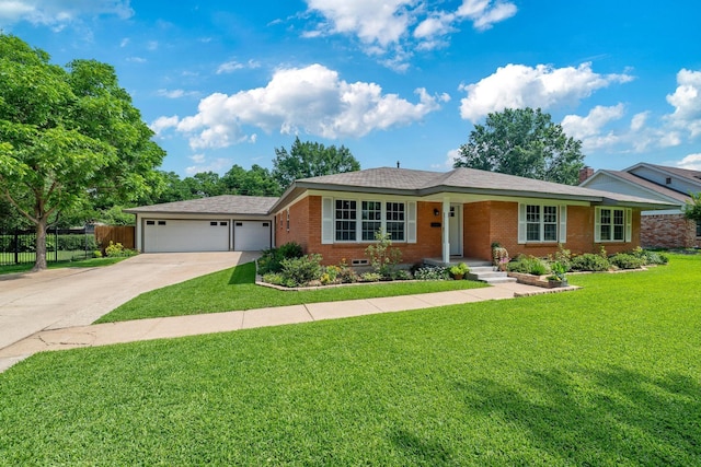 1209 Redbud Dr, Arlington, TX 76012 - single story home featuring brick siding, driveway, and a garage