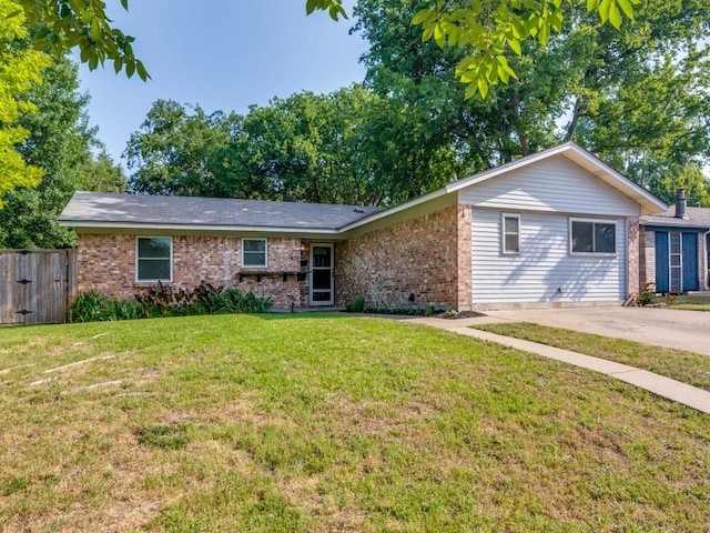 1429 Meadowcrest Dr, Plano, TX 75075 - single story home featuring brick siding