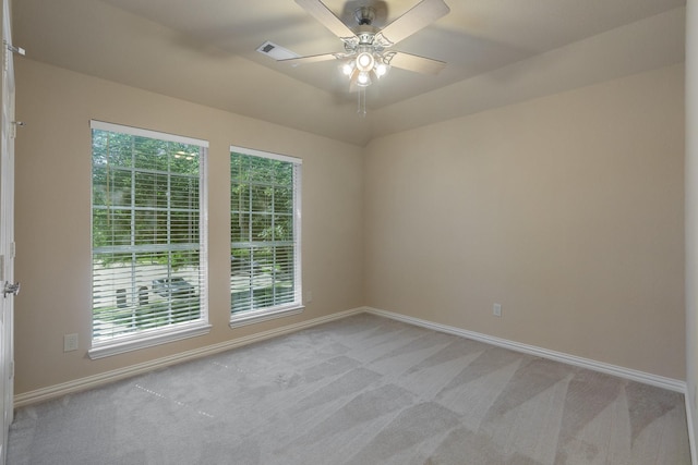 18 Oxford Way, Allen, TX 75002 - carpeted empty room featuring healthy amount of natural light, baseboards, and a ceiling fan