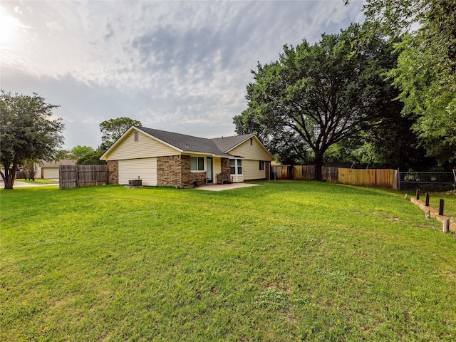2036 Pearl Ln, Irving, TX 75060 - rear view of house with a patio area and brick siding