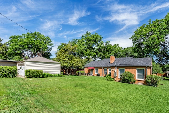 9914 Woodgrove Dr, Dallas, TX 75218 - view of yard
