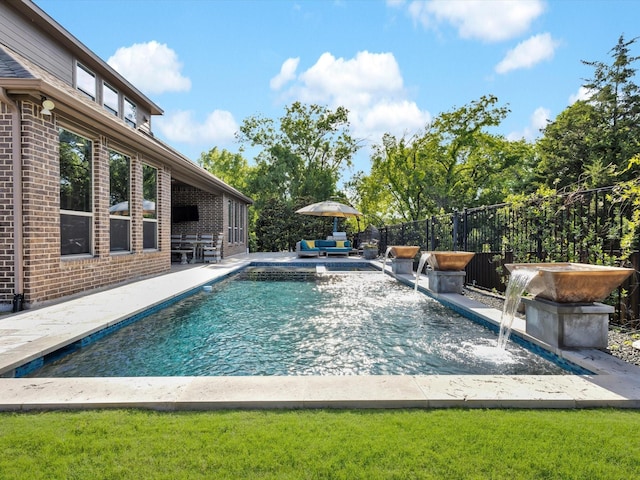 318 Arcadia Way, Rockwall, TX 75087 - view of pool featuring a patio area