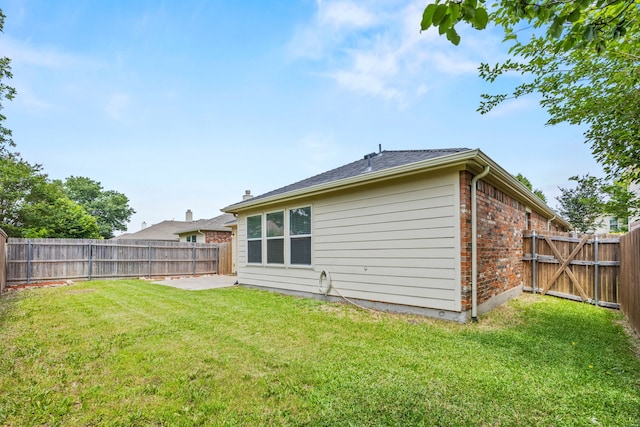 332 Butternut Dr, Fate, TX 75087 - rear view of house featuring brick siding and a patio area