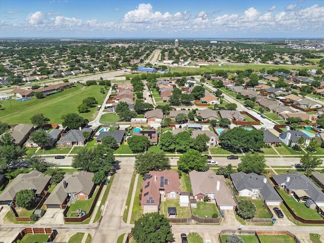 7100 Fox Dr, The Colony, TX 75056 - aerial overview of property's location featuring nearby suburban area