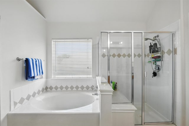 9829 Crawford Farms Dr, Fort Worth, TX 76244 - bathroom with a stall shower and a bath