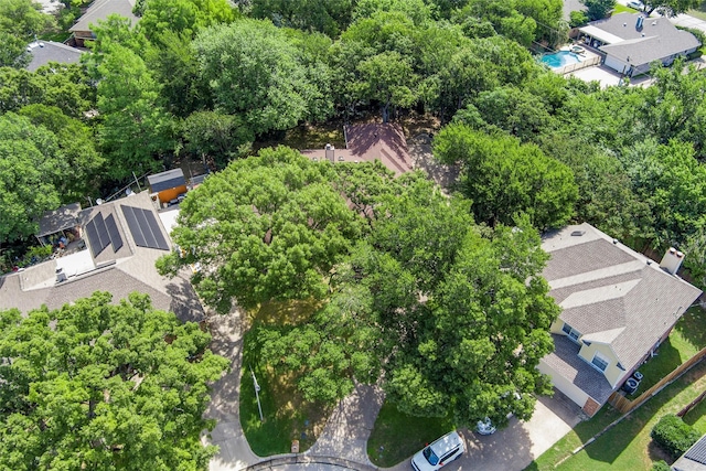 5518 Oak Branch Dr, Arlington, TX 76016 - bird's eye view
