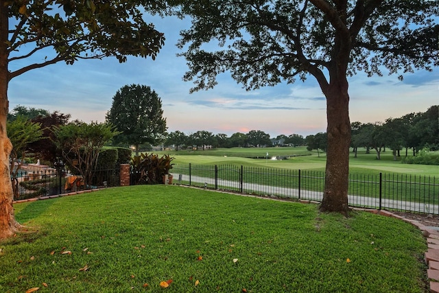 719 Morningside Dr, Mansfield, TX 76063 - view of yard featuring view of golf course