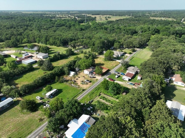 17128 County Road 3322, Frost, TX 76641 - view of property location with a heavily wooded area
