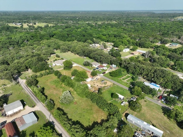 17128 County Road 3322, Frost, TX 76641 - view of property location with a heavily wooded area
