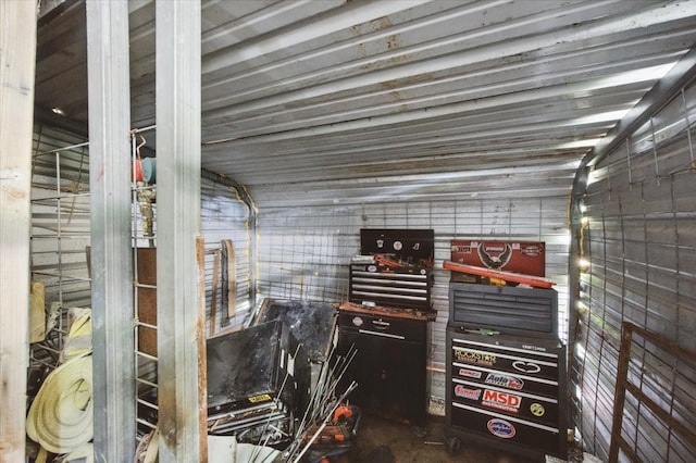 17128 County Road 3322, Frost, TX 76641 - view of garage