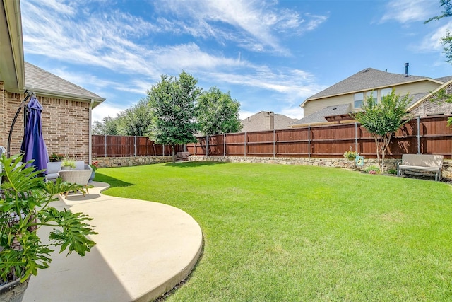 6309 Willow Ridge Trl, Flower Mound, TX 76226 - view of yard featuring a patio
