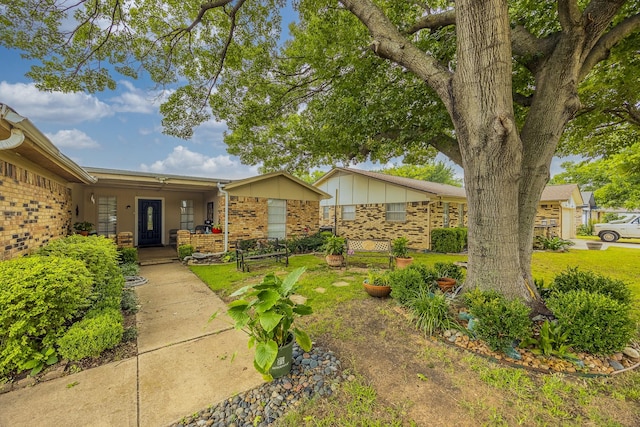 1808 Tameria Dr, Irving, TX 75060 - ranch-style home with brick siding and board and batten siding