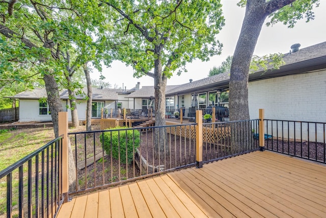 2208 Turtle Creek Dr, Sherman, TX 75092 - view of deck
