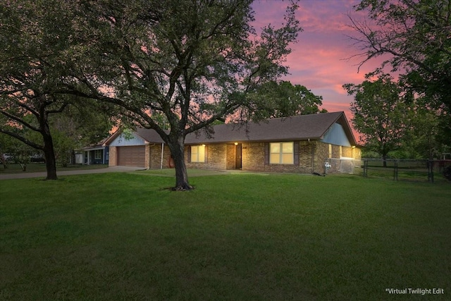 109 Hilltop St, Riesel, TX 76682 - view of front of home with an attached garage and driveway