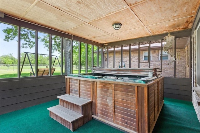 109 Hilltop St, Riesel, TX 76682 - view of sunroom
