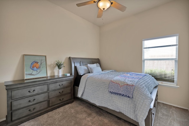 760 Red Elm Ln, Fort Worth, TX 76131 - carpeted bedroom with baseboards and ceiling fan