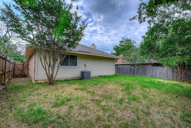 6729 Windwillow Dr, Fort Worth, TX 76137 - rear view of house featuring a chimney