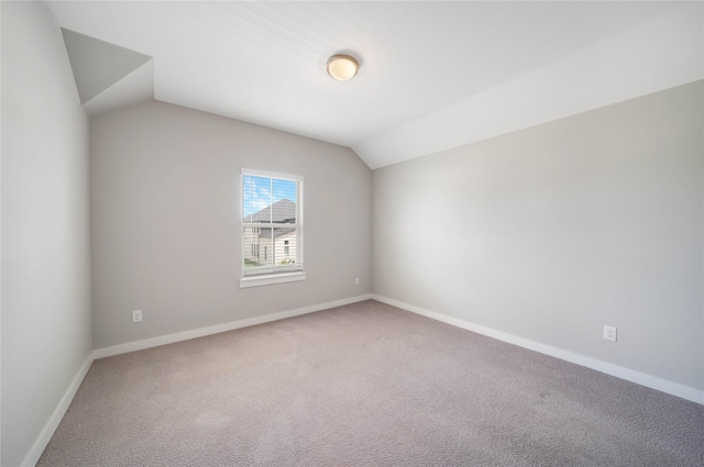 3493 Hollow Pine Dr, Frisco, TX 75033 - carpeted spare room featuring lofted ceiling and baseboards