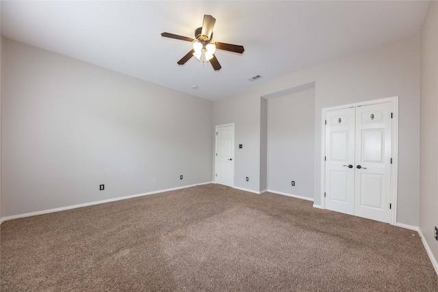 6506 Bunker Hill Ct, Rowlett, TX 75089 - unfurnished bedroom with carpet flooring and ceiling fan